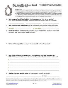 Confidence Boosting Coaching Exercise