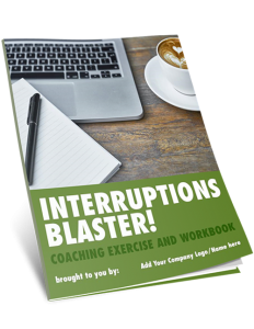 Manage Interruptions Coaching Exercise COVER