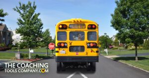 Schoolbus for back-to-school coaching projects