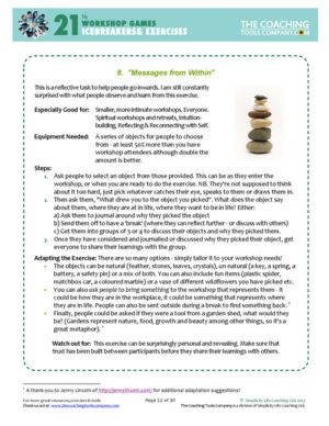 Workshop Icebreakers Activities Exercises Page 12