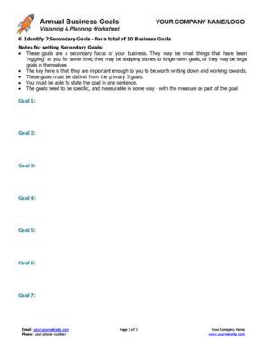 Business Coaching - Annual Business Goals Planner_P2-500