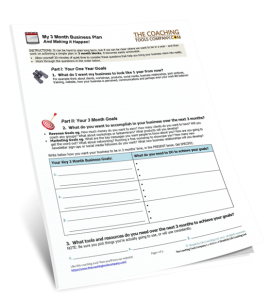 BONUS 3 Month Business Action Planner 2017-Medium