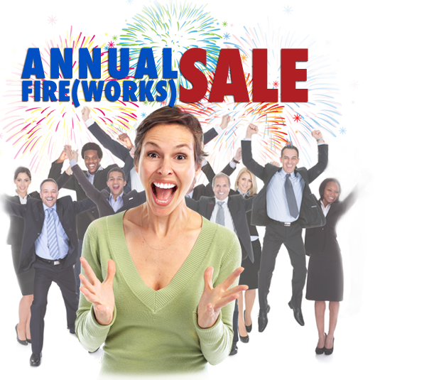 Announcing annual sale