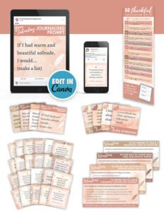 M11 Canva Social Media Graphics Templates for Coaches (November)