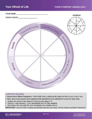 Leadership Toolkit Essentials - Wheel of Life for Life Balance