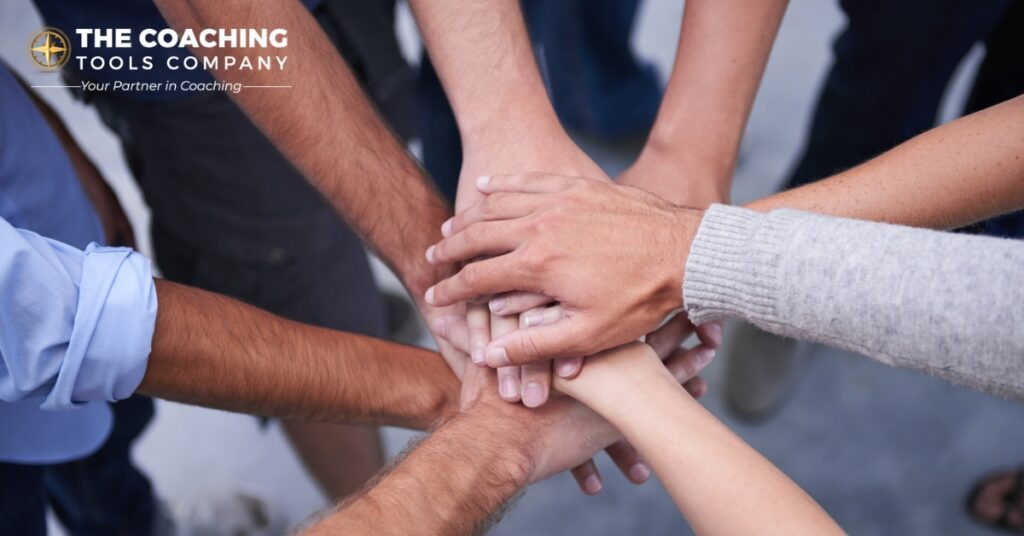 Hands in. Growth, support and shared success.