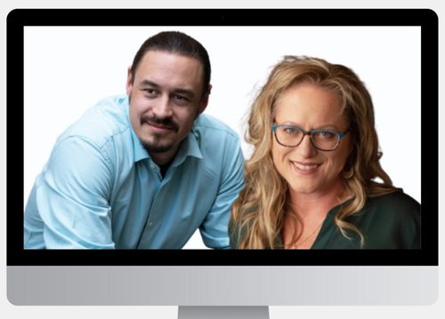 Dr Steve Jeffs and Lynda Monk