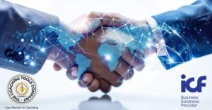 Partnership and worldwide connection.